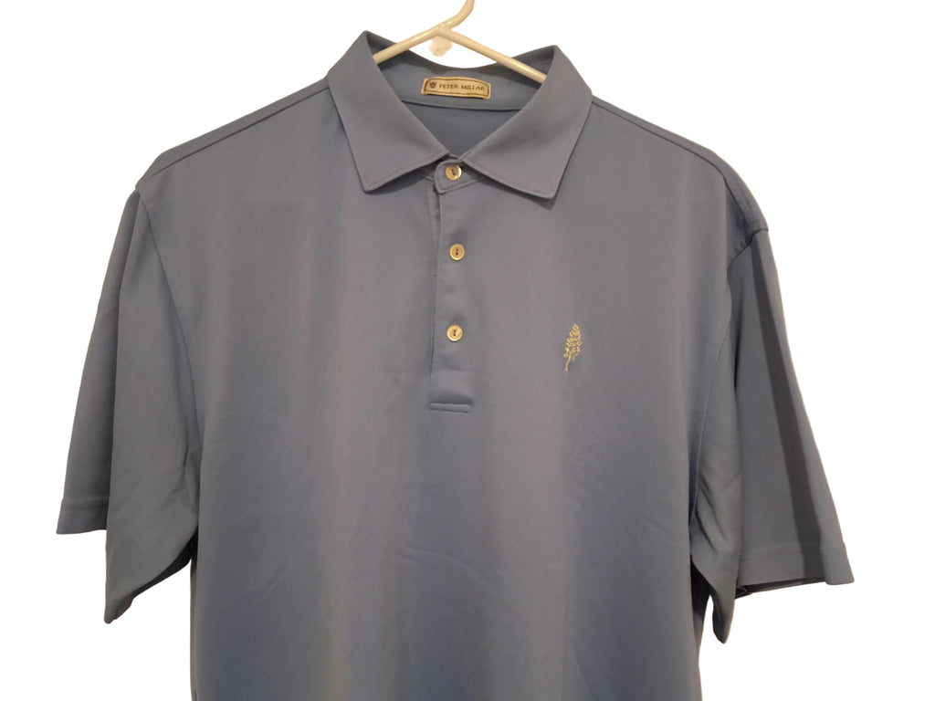 Peter Millar Performance Golf Polo – Cornflower Blue – Medium