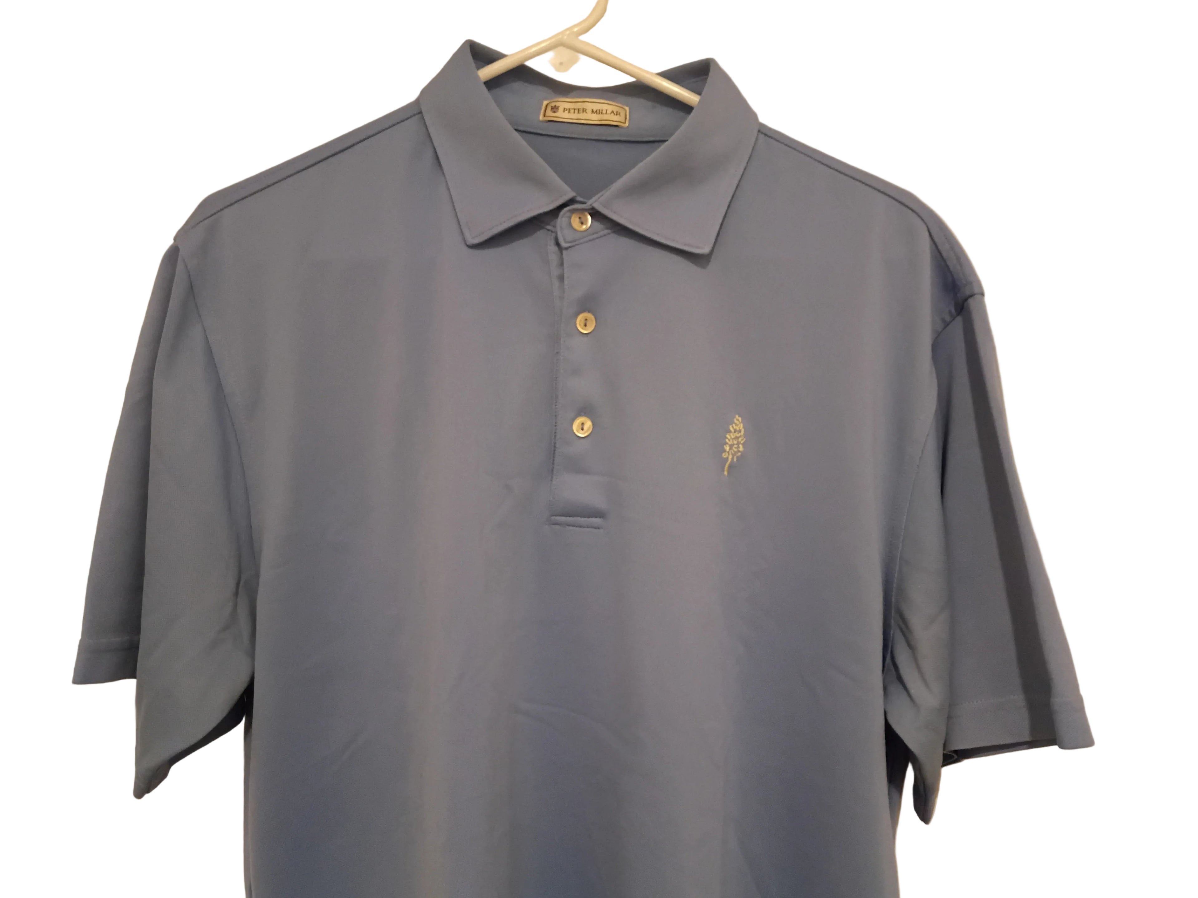 Peter Millar Performance Golf Polo – Cornflower Blue – Medium