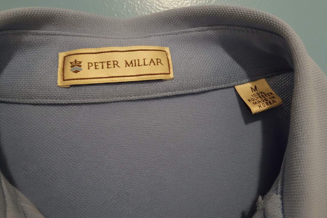 Peter Millar Performance Golf Polo – Cornflower Blue – Medium